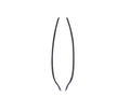 Windscreen Beading SET (Left & Right) – Ford Fiesta (2009-2017)