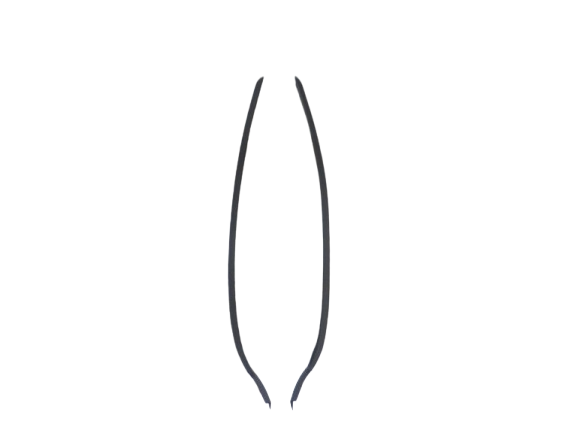 Windscreen Beading SET (Left & Right) – Ford Fiesta (2009-2017)