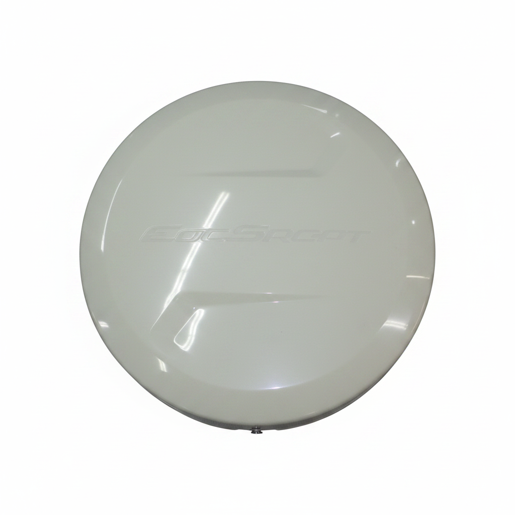 Ford EcoSport Spare Wheel Cover - Top View White